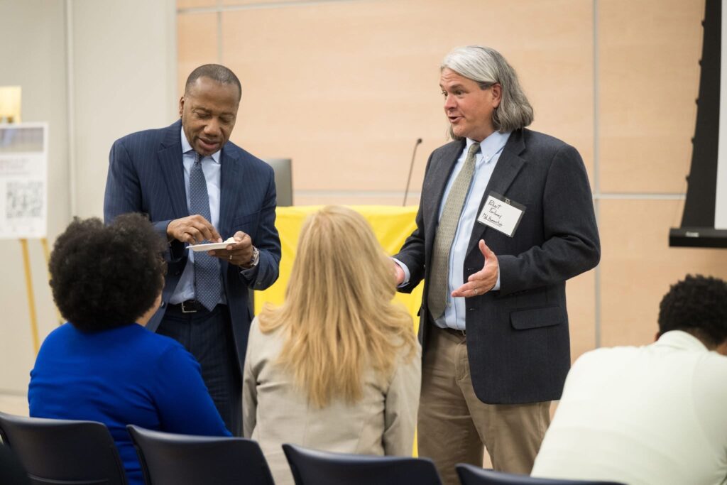 Rob F at MoMS Spark! opening